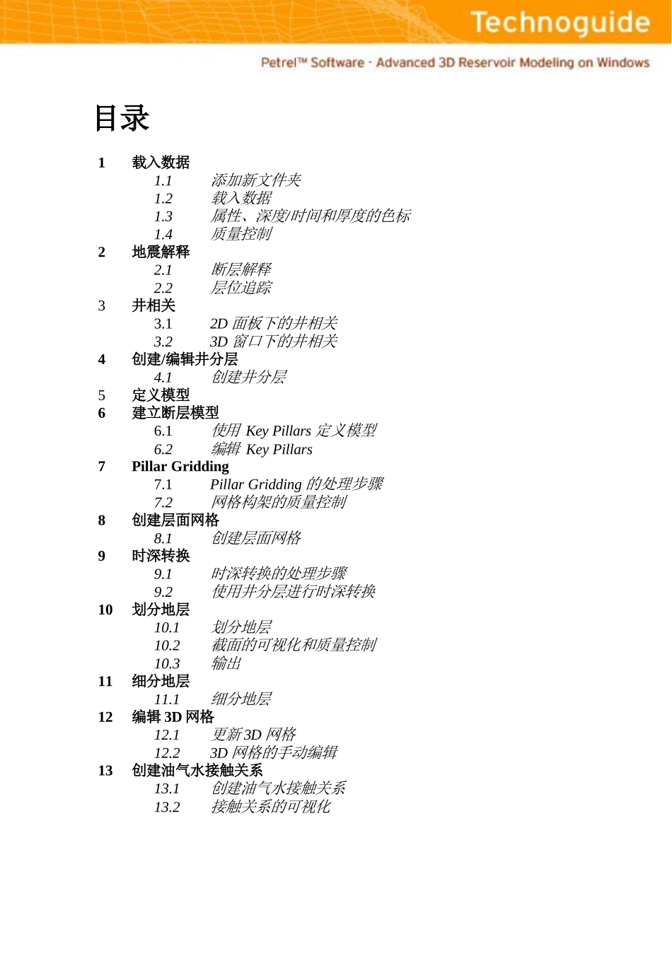 Petrel操作手册(中文)_第2页