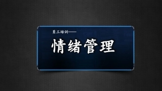 【情绪压力管理】情绪压力管理课件五