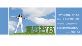 【情绪压力管理】情绪压力管理课件九