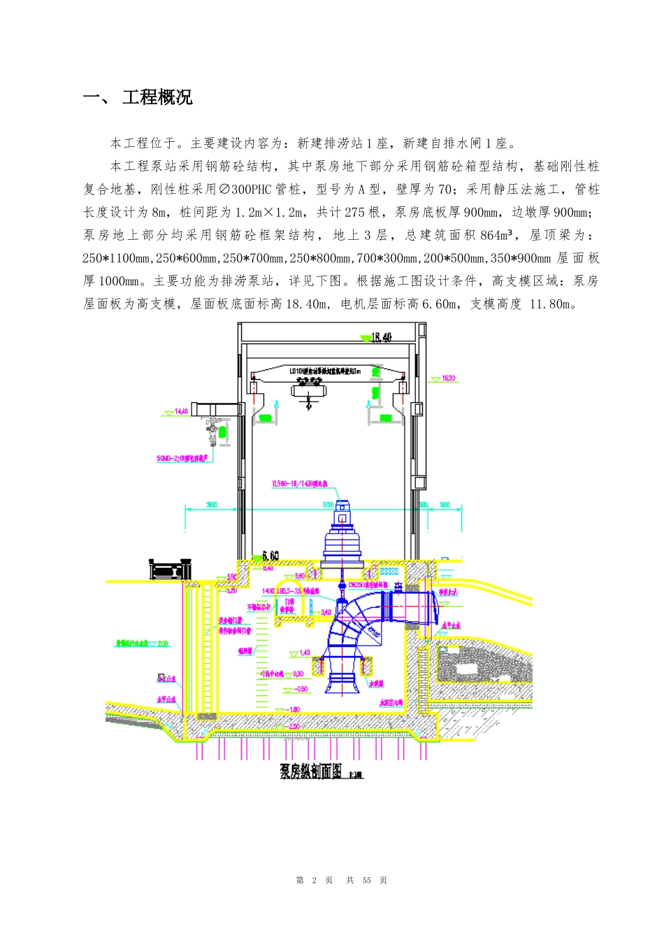 泵房高支模安全专项施工方案专家论证版_第3页