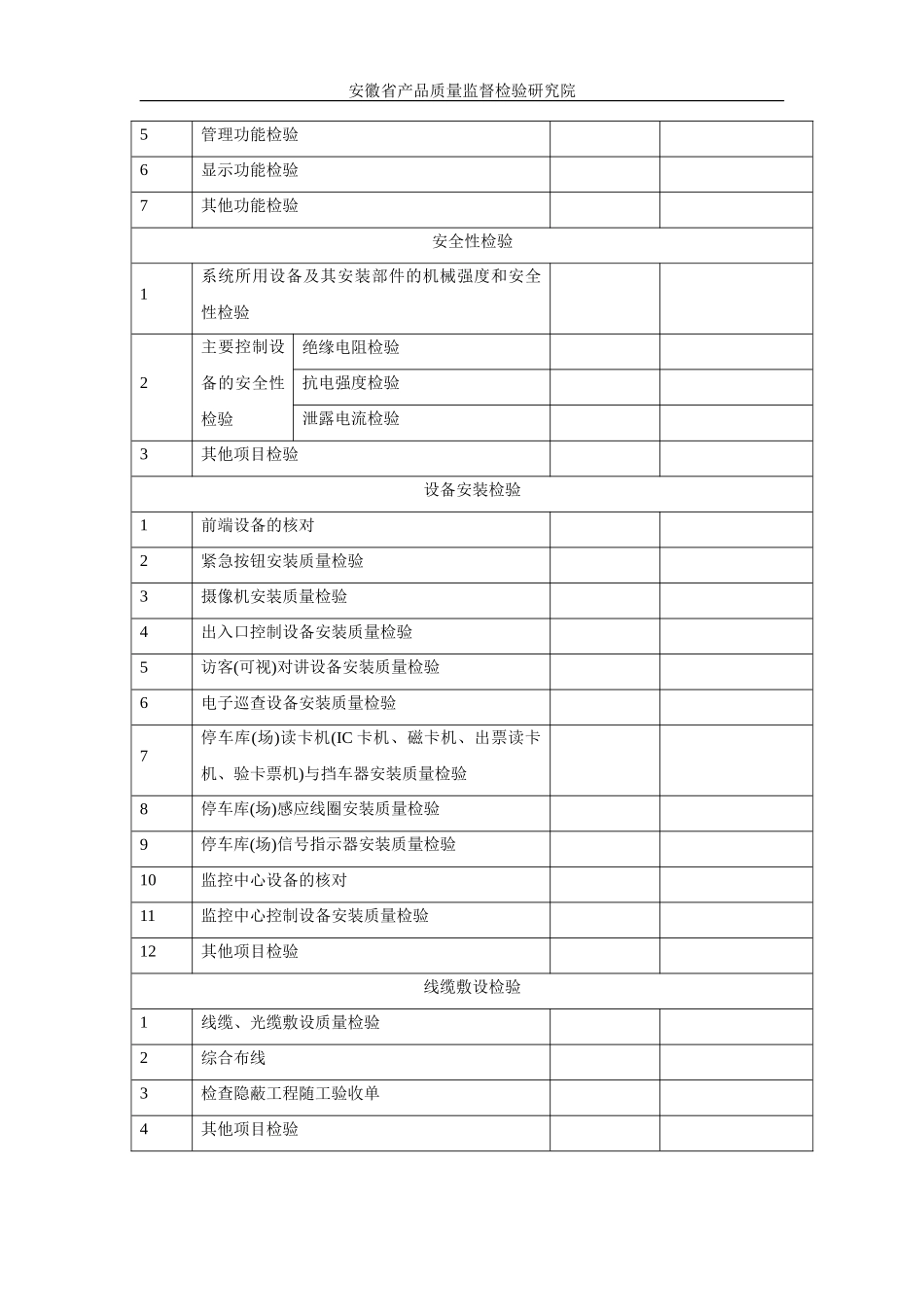 安防工程竣工验收确认单_第3页