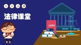 小学生法律知识培训课件
