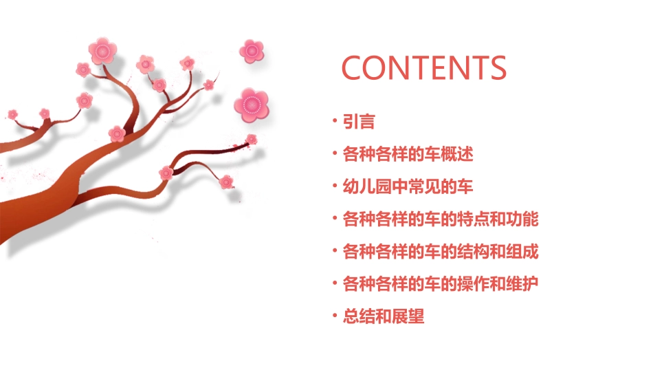 幼儿园各种各样的车ppt课件_第2页