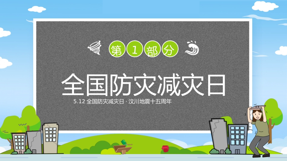 5.12全国防灾减灾日主题班会_第3页