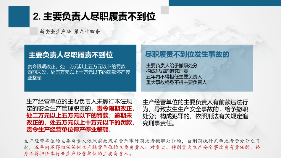 新版《安全生产法》及《刑法》违法处罚条款课件_第3页