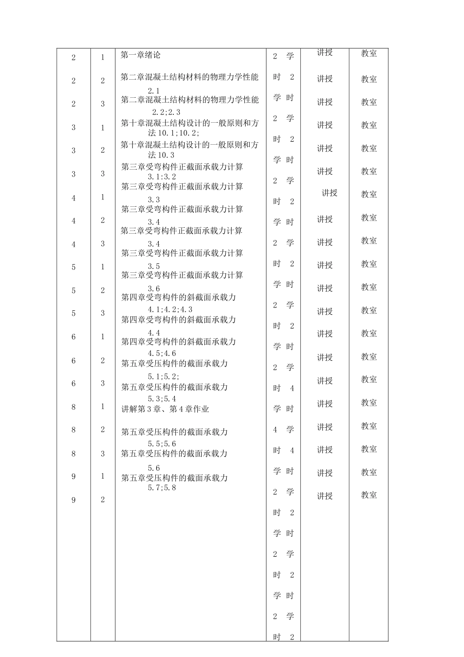 《混凝土与砌体结构》教案_第3页