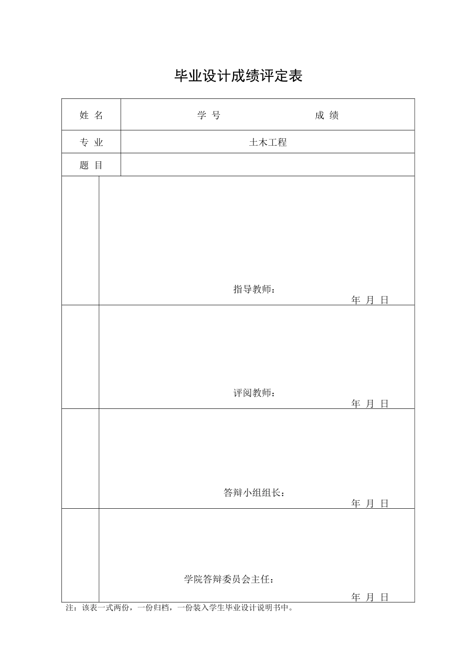 (完整版)土木工程毕业设计全套_第1页