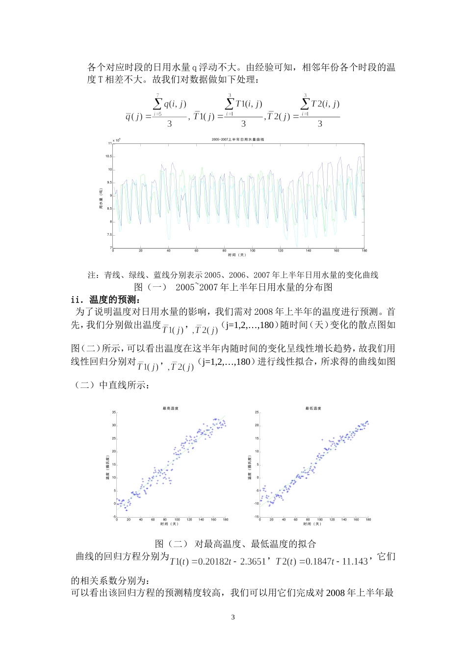 城市用水量预测模型(数学建模论文)_第3页