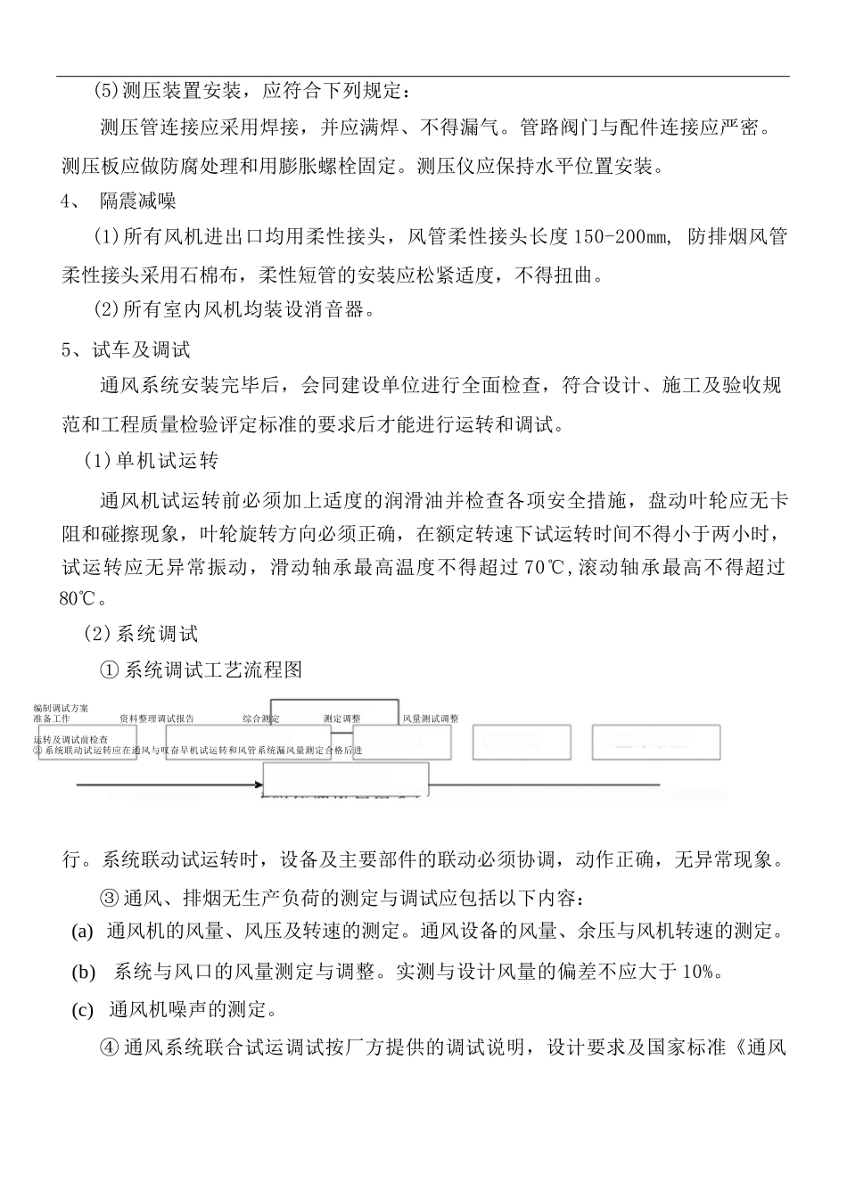 人防通风安装施工方案_第3页
