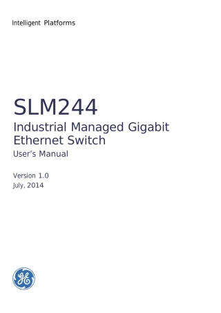 SLM244_User's Manual原版完整文件