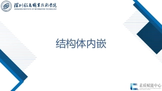 61396-Go语言程序设计项目化教程（微课版）4.3 结构体内嵌