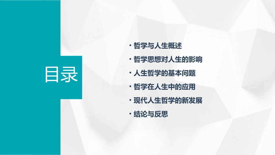 哲学与人生教案精选_第2页