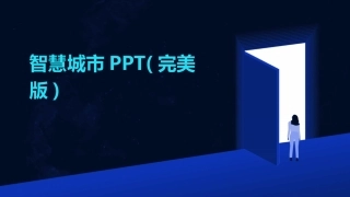 智慧城市PPT(完美版)