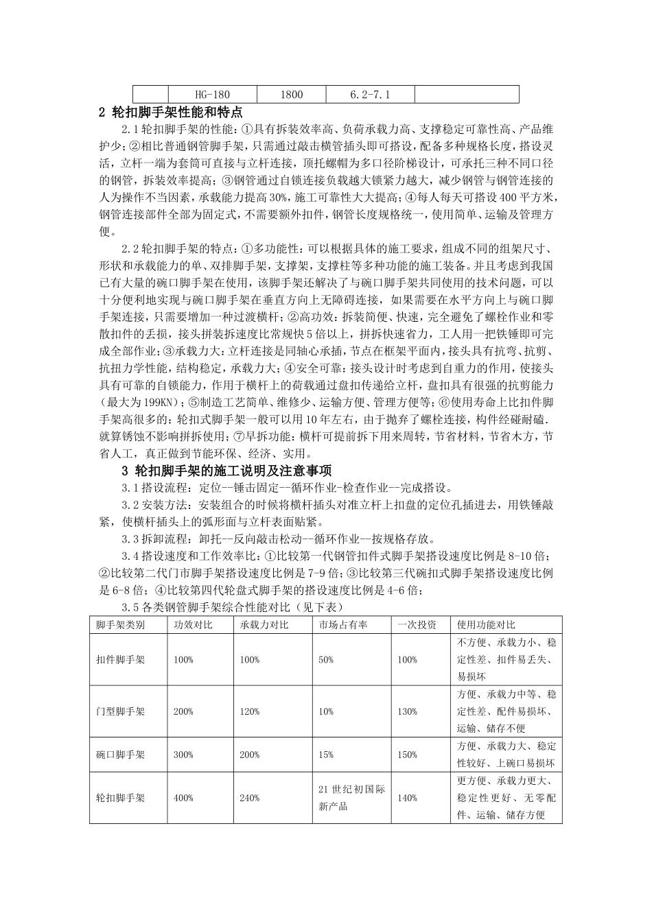 多功能轮扣（直插）式钢管脚手架_第2页