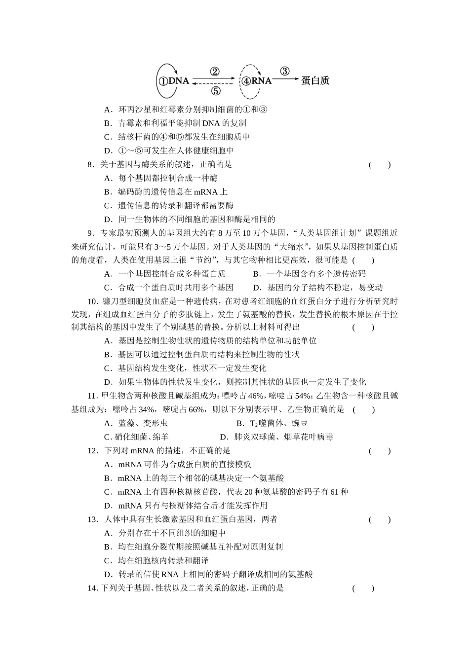 第四章　基因的表达_第2页