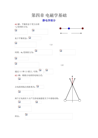 第四章电磁学基础