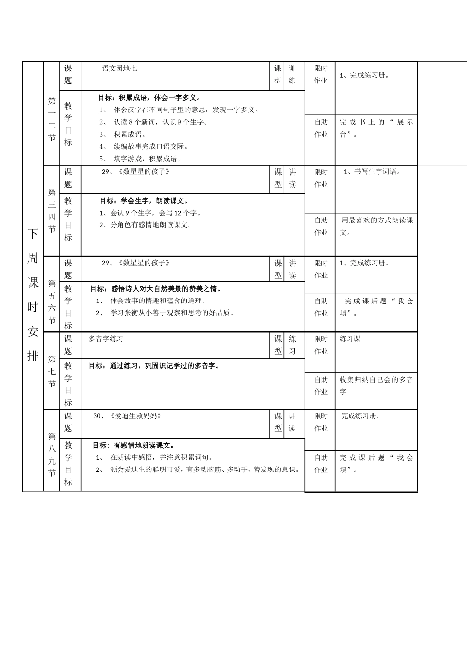 二年级语文第13周集体备课纪要_第2页