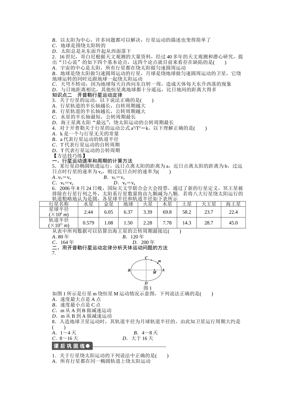 第六章　万有引力与航天_第2页