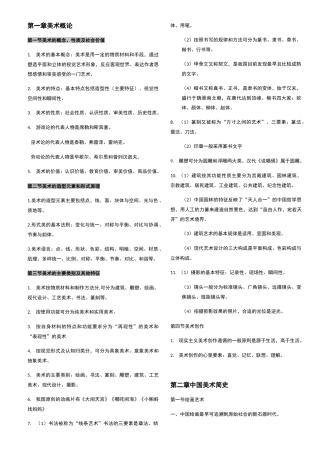 第一章美术概论