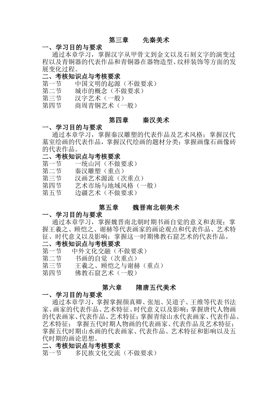 河北省高等教育自学考试课程大纲_第2页