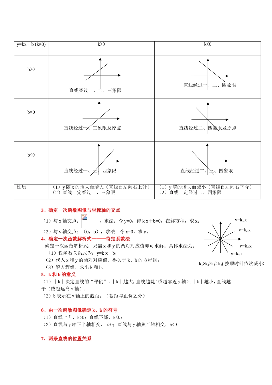 第十二章平面直角坐标系小结_第3页