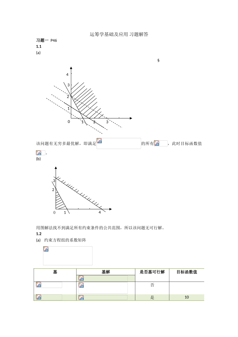 运筹学基础及应用 习题解答[1]_第1页