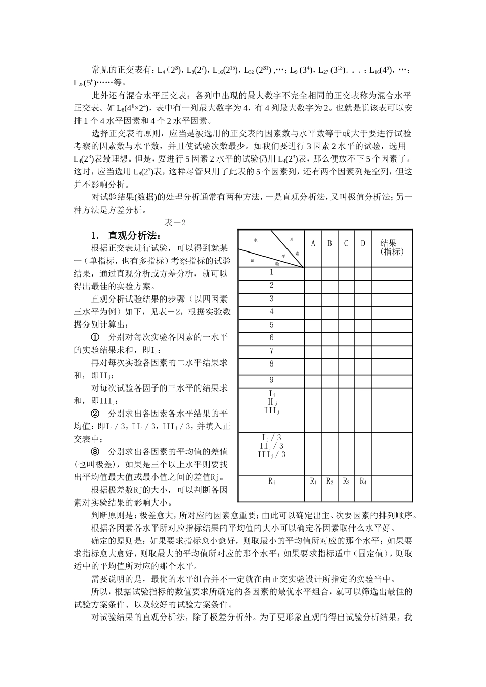 正交实验如何数据分析_第2页