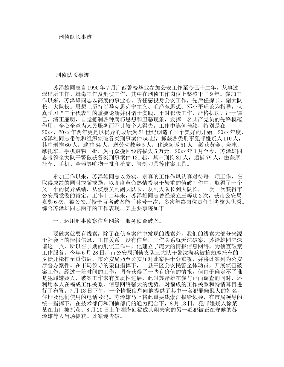 刑侦队长事迹_第1页
