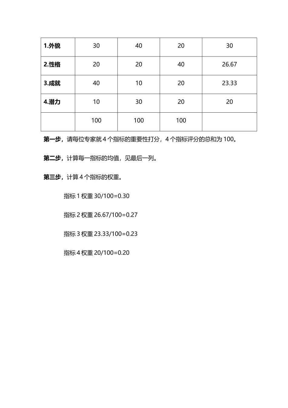 最简单的权重计算方法_第3页