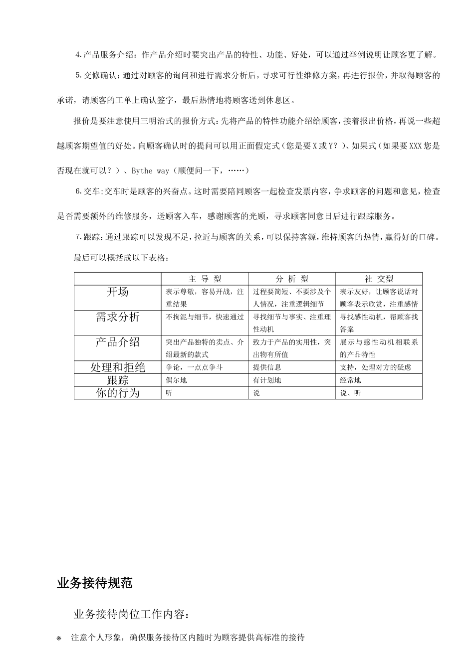 业务接待——顾问式服务流程（CSP）_第2页