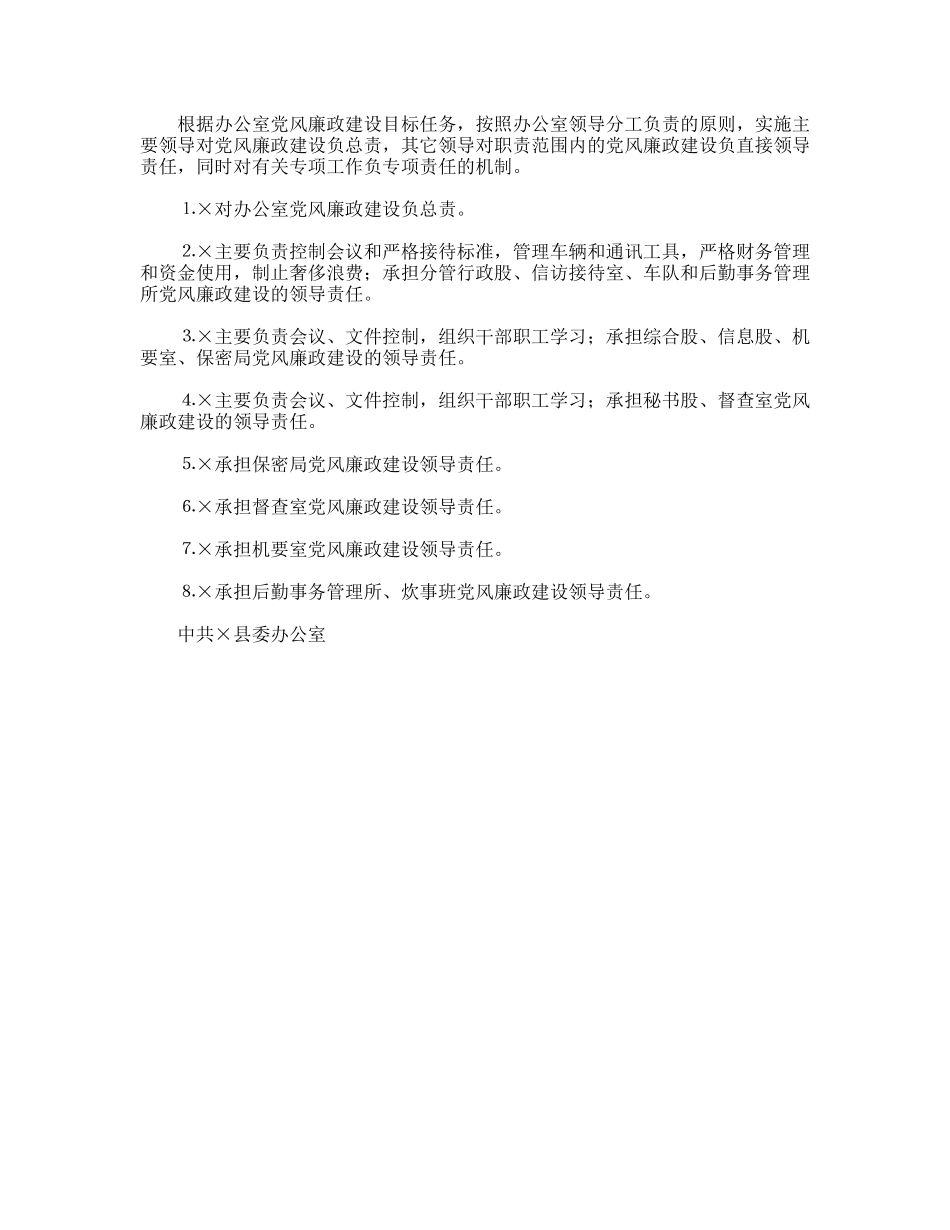 县委办报送党风廉政建设责任制措施的报告_第3页