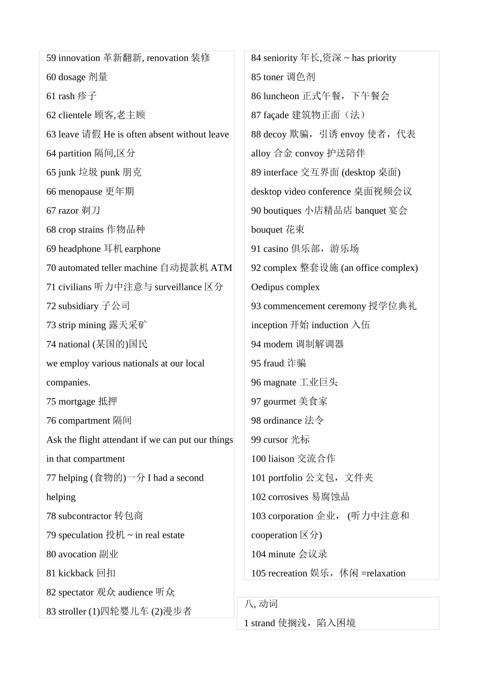 托业词汇总结300_第3页