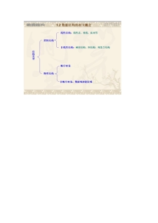 线性结构与非线性结构