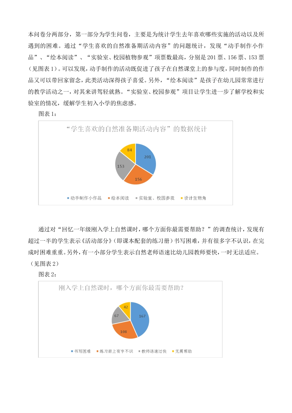 小学自然学习准备期教学的思考和实践_第2页