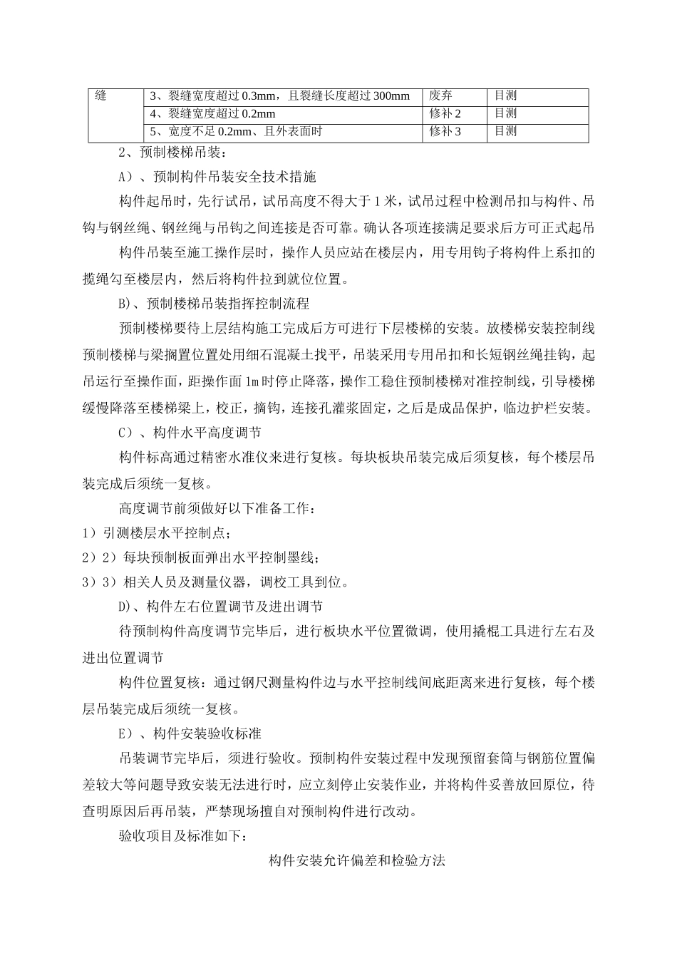 预制楼梯制作、吊装方案_第3页