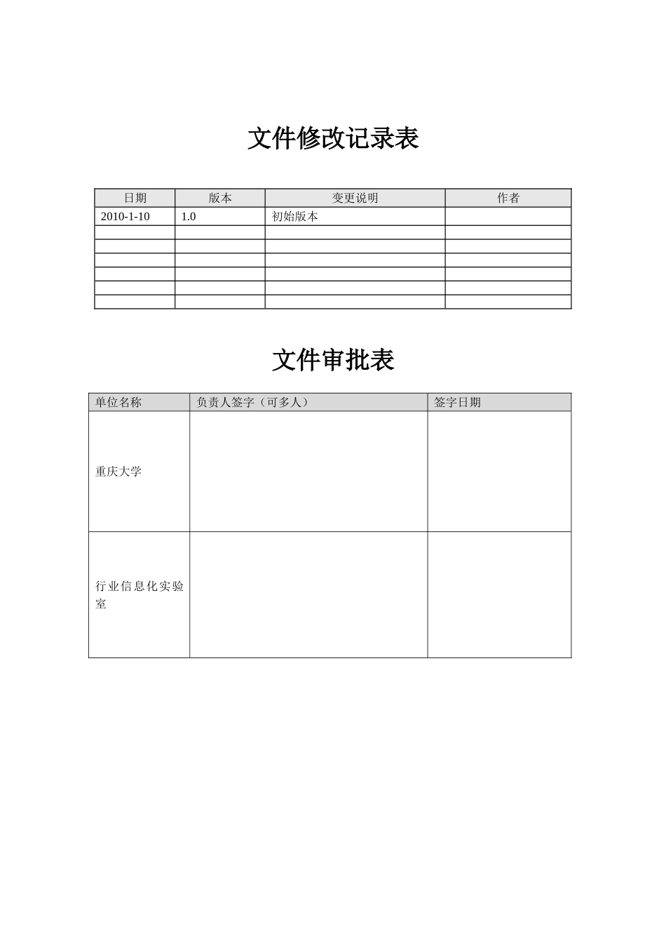 文件修改记录表_第2页