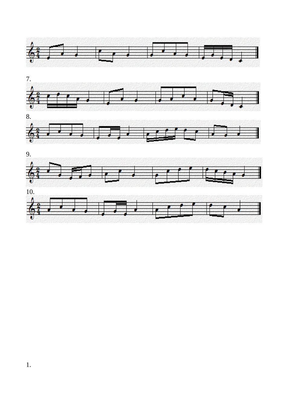 音乐表演专业职业素养测试题_第3页