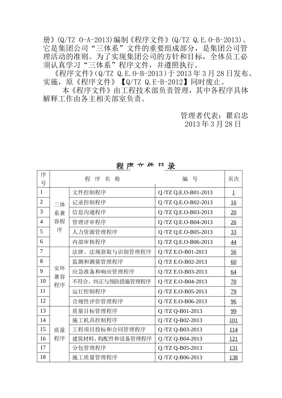 通州建总集团有限公司企业标准_第2页