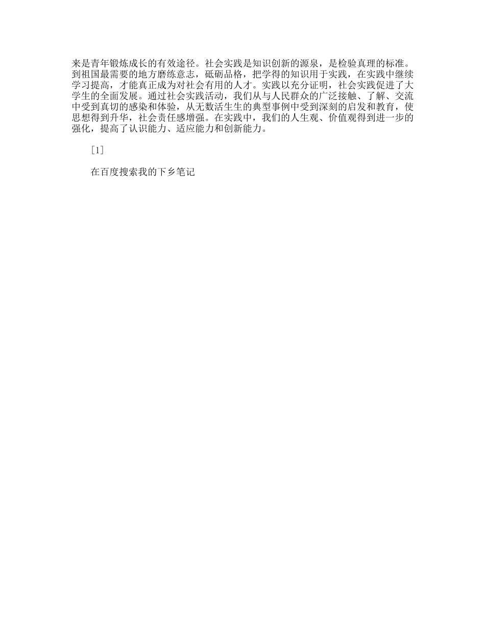 我的下乡笔记_第3页
