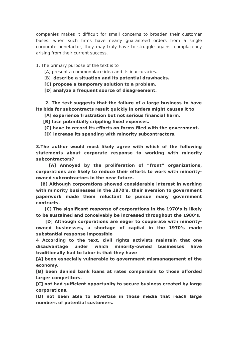 华科博士入学英语试题及参考答案_第2页