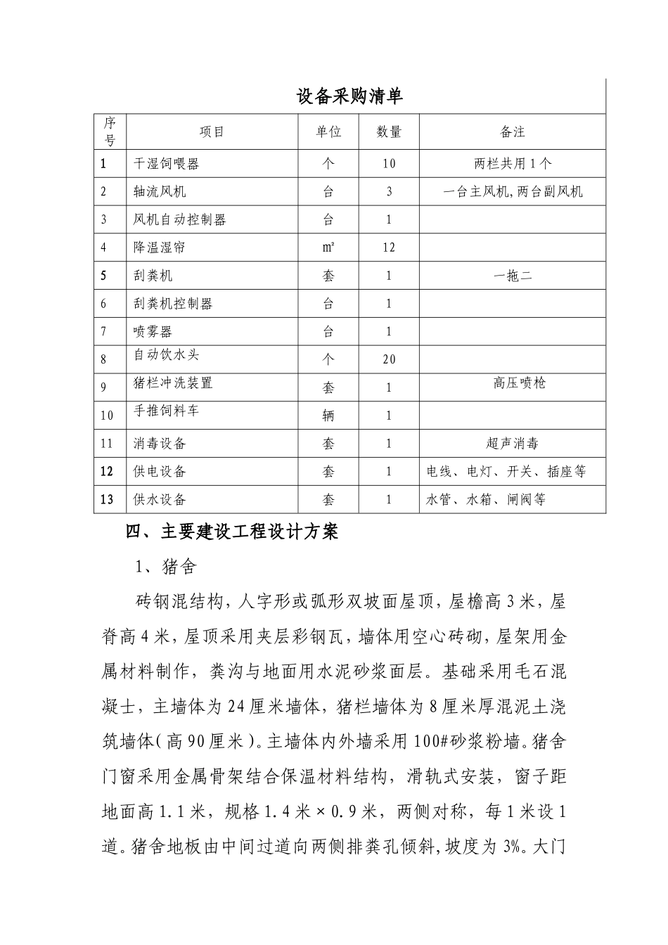 200头商品猪场设计方案_第2页