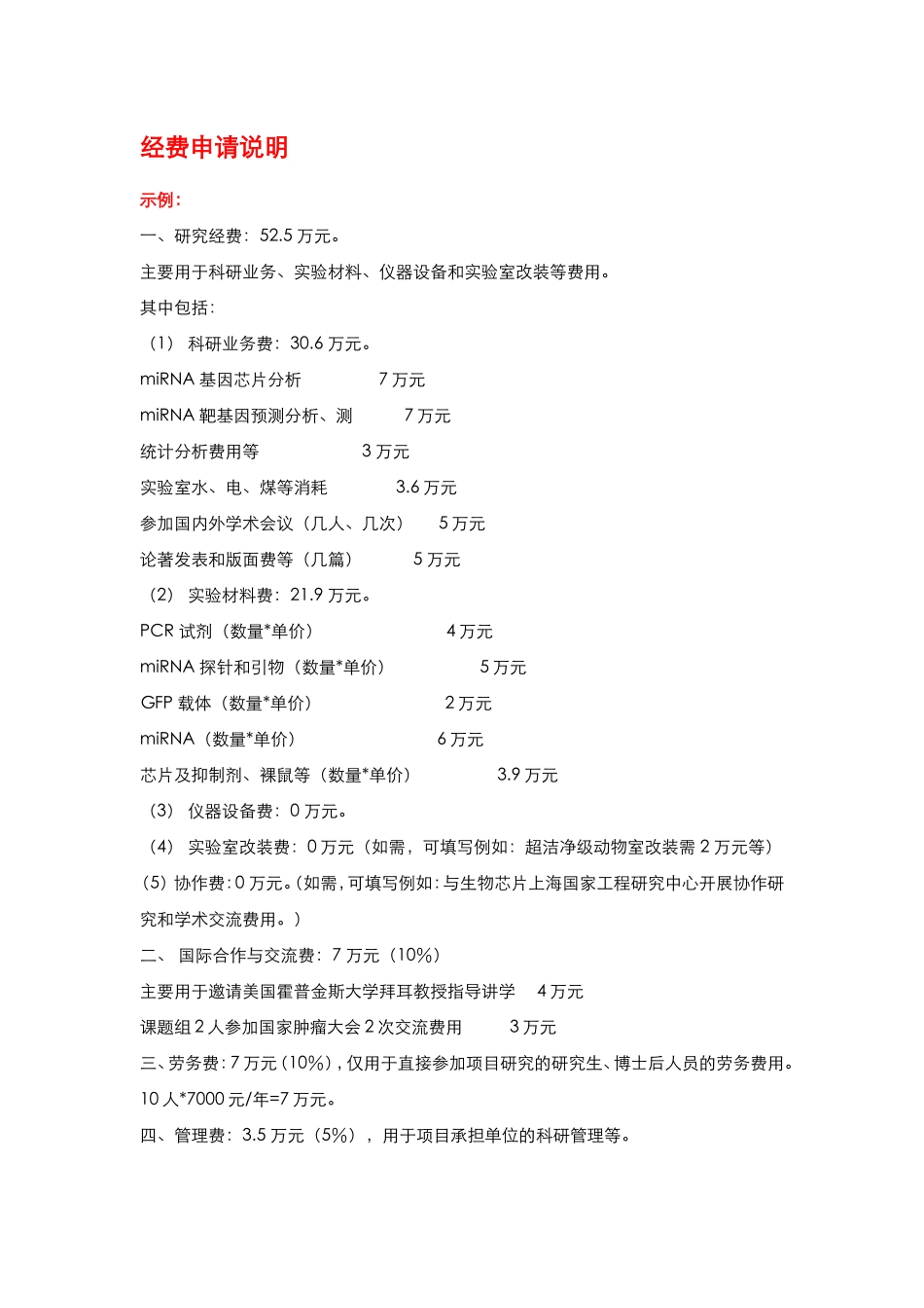 经费预算模板_第3页