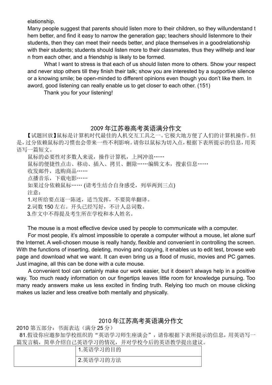 江苏高考英语满分作文_第2页