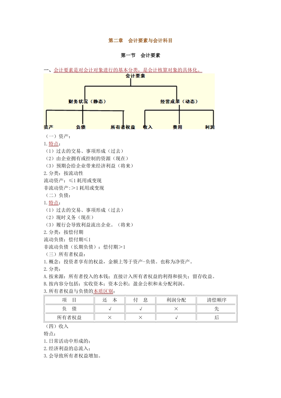 会计要素与会计科目_第1页
