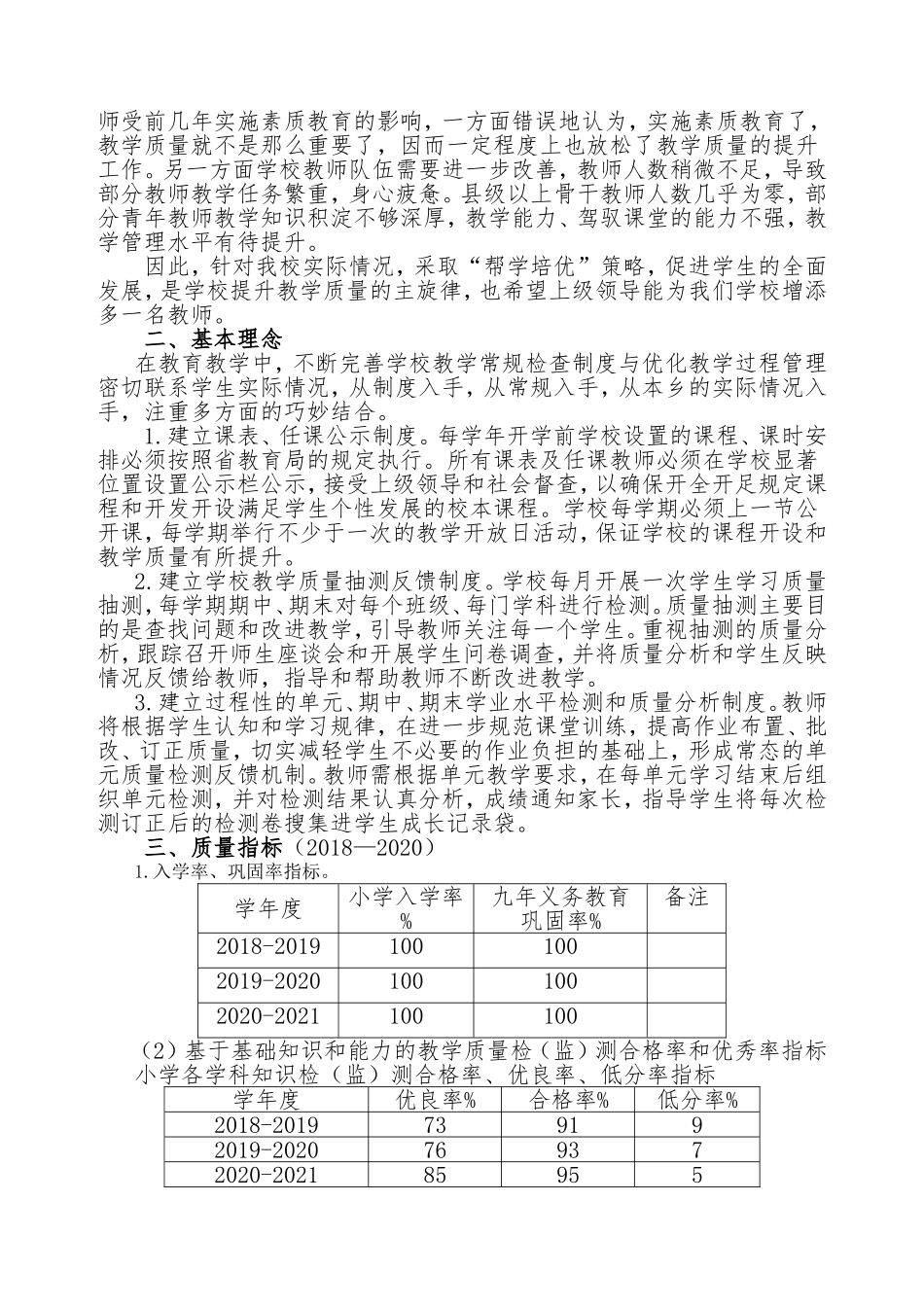 会英小学提升教学质量三年行动计划_第2页