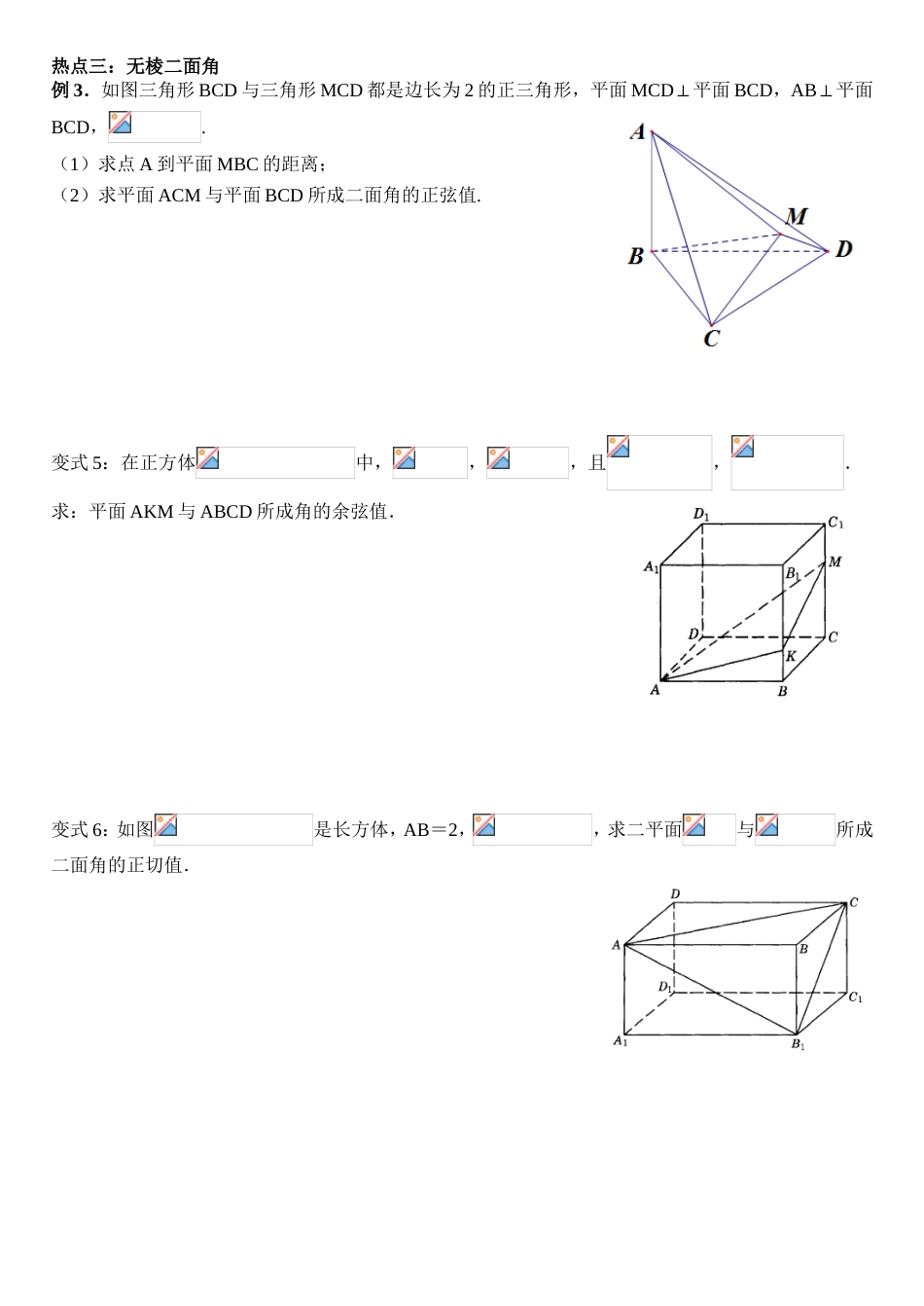 立体几何专题复习_第3页