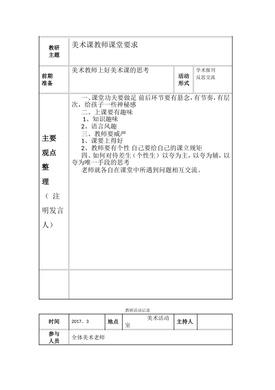 教研活动记录_第2页