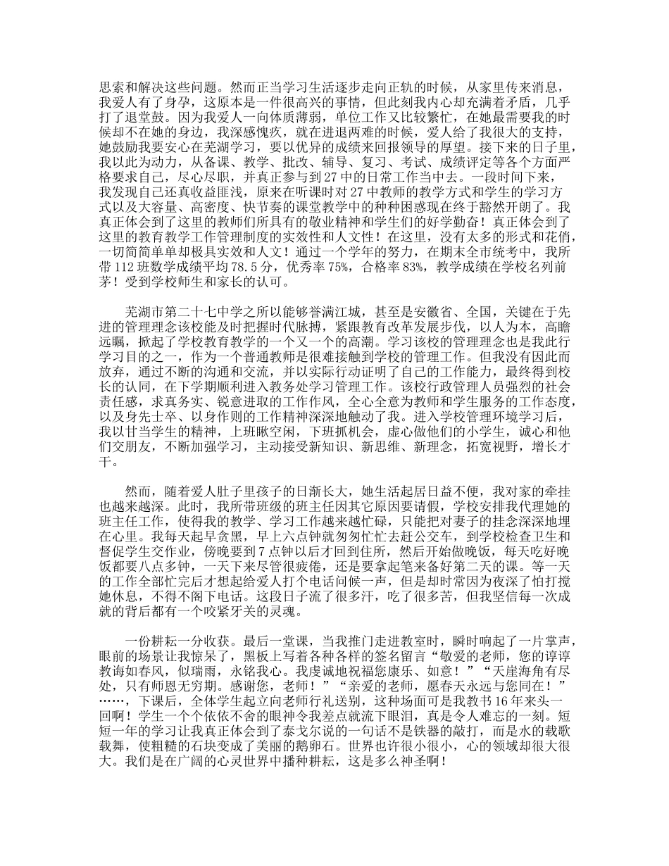挂职学习报告_第2页