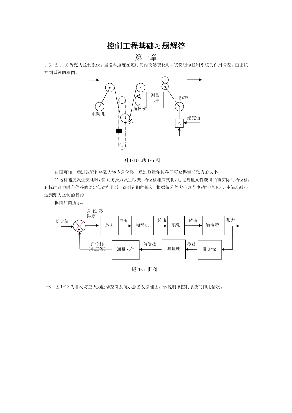 控制工程基础习题解答_第1页