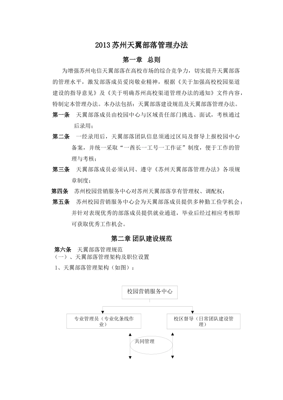 苏州天翼部落管理办法_第1页
